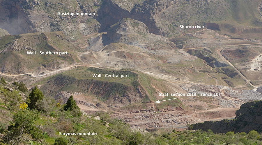 Стена Дарбанд: новое датирование греко-бактрийских и кушанских укреплений в Южном Узбекистане